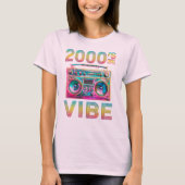 Y2K generaties retro design T-shirt (Voorkant)