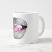 Y2K Glossy Lips Mug – Retro Bratz-Inspired  Grote Koffiekop (Voorkant rechts)