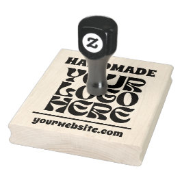Y2k Handgemaakte Website Business Logo Custom Rubberstempel