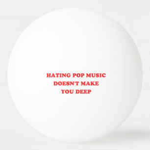 Y2K - Haten van popmuziek maakt je niet diepzinnig Pingpongbal