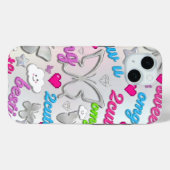 Y2K Hoesje Esthetiek 2000s Nostalgie Vlinder (Achterkant (horizontaal))