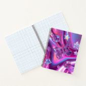 Y2K Holographic Journal | Chrome Stars & Butterfly Notitieboek (Binnen)