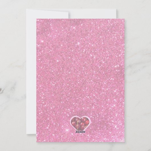 Y2K『Let's Party』チェリーデザイン♡ Feestdagenkaart (Achterkant)