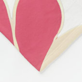 Y2K Levendig Wildflower Bold Retro Spring Design Fleece Deken (Hoek)