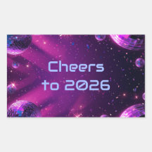 Y2K Neon Chrome Feest Favor Tag | Holografische NY