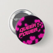 Y2K Queer Power Pride Ronde Button 5,7 Cm (Voorkant /achterkant)