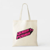 Y2K Queer Power Pride Tote Bag (Achterkant)