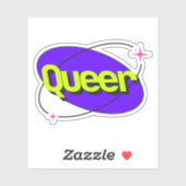 Y2K Queer Pride Sticker (Vel)