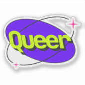 Y2K Queer Pride Sticker (Voorkant)