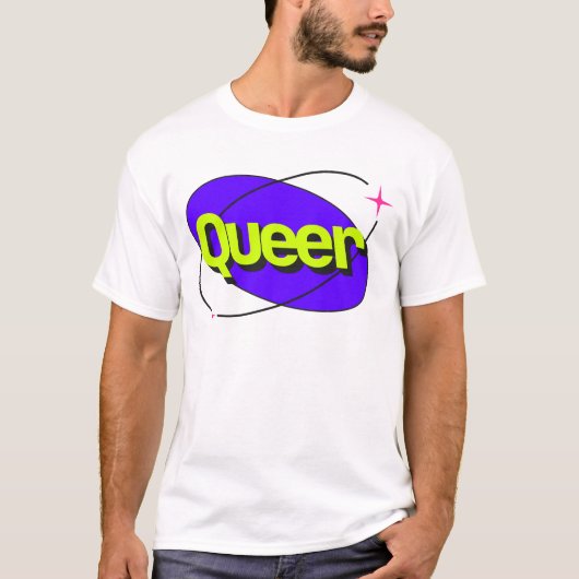 Y2K Queer Pride T-shirt (Voorkant)