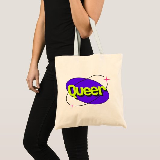 Y2K Queer Pride Tote Bag (Voorkant (product))