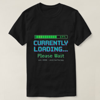 Y2K Retro Laadscherm Grappige T-shirt | Gen Z Humo