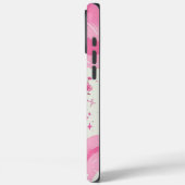Y2K Roze Hart & Wilde Bloemen Case-Mate iPhone Case (Achterkant / Links)