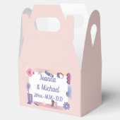 Y2K Roze Paarse 2000s Retro Tech Geek Liefde Bruil Bedankdoosjes (Geopend)