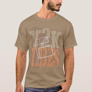 Y2K-sfeer Floppy Disk Retro Grunge T-shirt