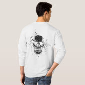 Y2k Skull long sleeve T-Shirt (Achterkant volledig)
