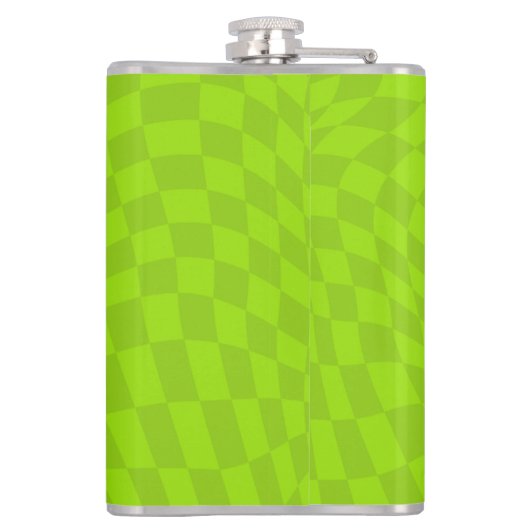 y2k Slime Groene Zomer Bachelorette Bruidsfeest Heupfles (Achterkant)