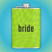 y2k Slime Groene Zomer Bachelorette Bruidsfeest Heupfles