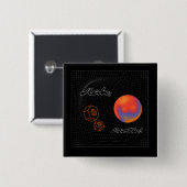 Y2K-STIJL VIERKANTE BUTTON 5,1 CM (Voorkant /achterkant)