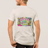 Y2K VIBES Tie Dye Unisex T-shirt (Achterkant)