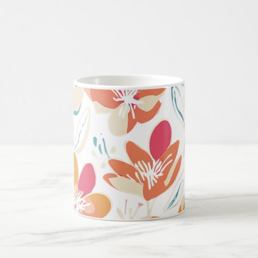 Y2K Wildflower Bold Retro Spring Keuken Decor Koffiemok (Center)