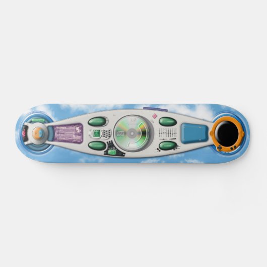 y2sk8board - het Y2K esthetische Skateboard (Horizontaal)
