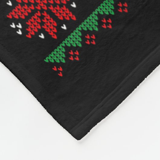 Y’all Seriously Need Training Ugly Christmas Offic Fleece Deken (Hoek)