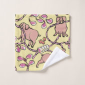 Y B Hilarisch patroon Chinees Vietnamees Varkensja Bad Handdoek (Wasdoekje)