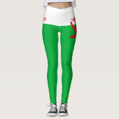Y Ddraig Goch Leggings (Voorkant)