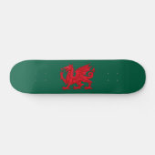 Y Ddraig Goch - Red Dragon Persoonlijk Skateboard (Horizontaal)