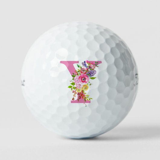 Y Floral Golfballen (Voorkant)