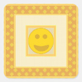 Y&G Smile Tegelvel Sticker (Voorkant)