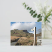 Y Garn North Wales Briefkaart (Staand voorkant)