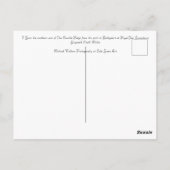 Y Garn North Wales Briefkaart (Achterkant)