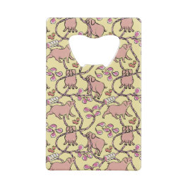 Y Hilarisch patroon Chinees Vietnamese varkensjaar Creditkaart Flessenopener