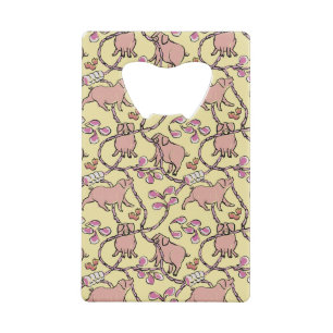 Y Hilarisch patroon Chinees Vietnamese varkensjaar Creditkaart Flessenopener