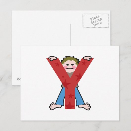 Y is voor... briefkaart (Voorkant / Achterkant)