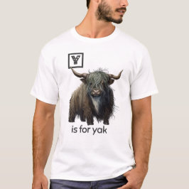 Y is voor Yak T-Shirt