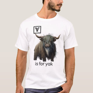 Y is voor Yak T-Shirt