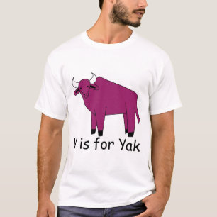 Y is voor Yak T-shirt