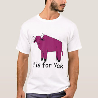 Y is voor Yak T-shirt