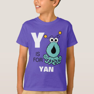 Y is voor Yip-Yips   Jouw namen toevoegen T-shirt