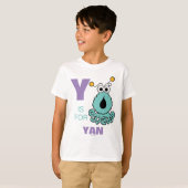 Y is voor Yip-Yips | Jouw namen toevoegen T-shirt (Voorkant volledig)