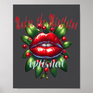 Y Kerstmis Mistslierlippen - Stoute Vakantie T-shi Poster