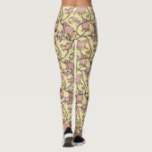 Y L Hilarisch patroon Chinees Vietnamees varkensja Leggings (Achterkant)