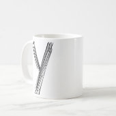 "Y"-Mok Koffiemok (Voorkant links)