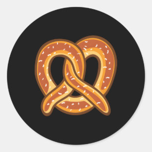 Y Pretzel Oktoberfest Ronde Sticker
