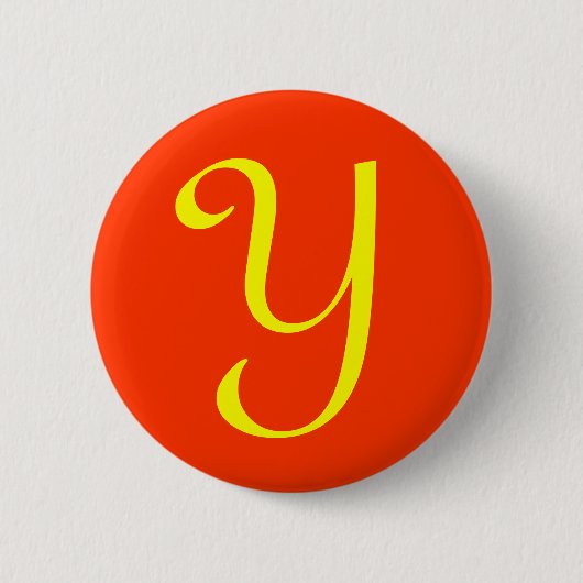 Y RONDE BUTTON 5,7 CM (Voorkant)