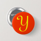 Y RONDE BUTTON 5,7 CM (Voorkant /achterkant)