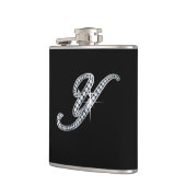 Y Script "Diamond Bling"-fles Heupfles (Links)